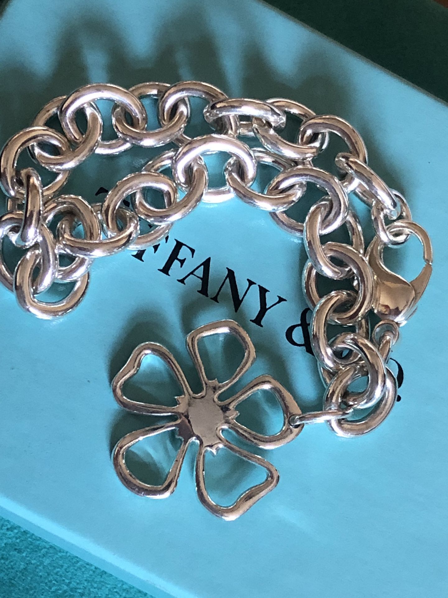Tiffany & Co Vintage Open Flower Bracelet