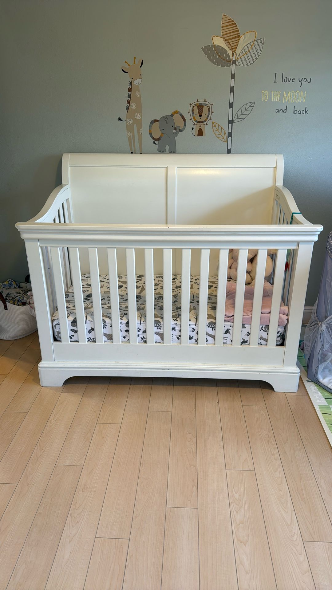 Baby Crib With Mattress
