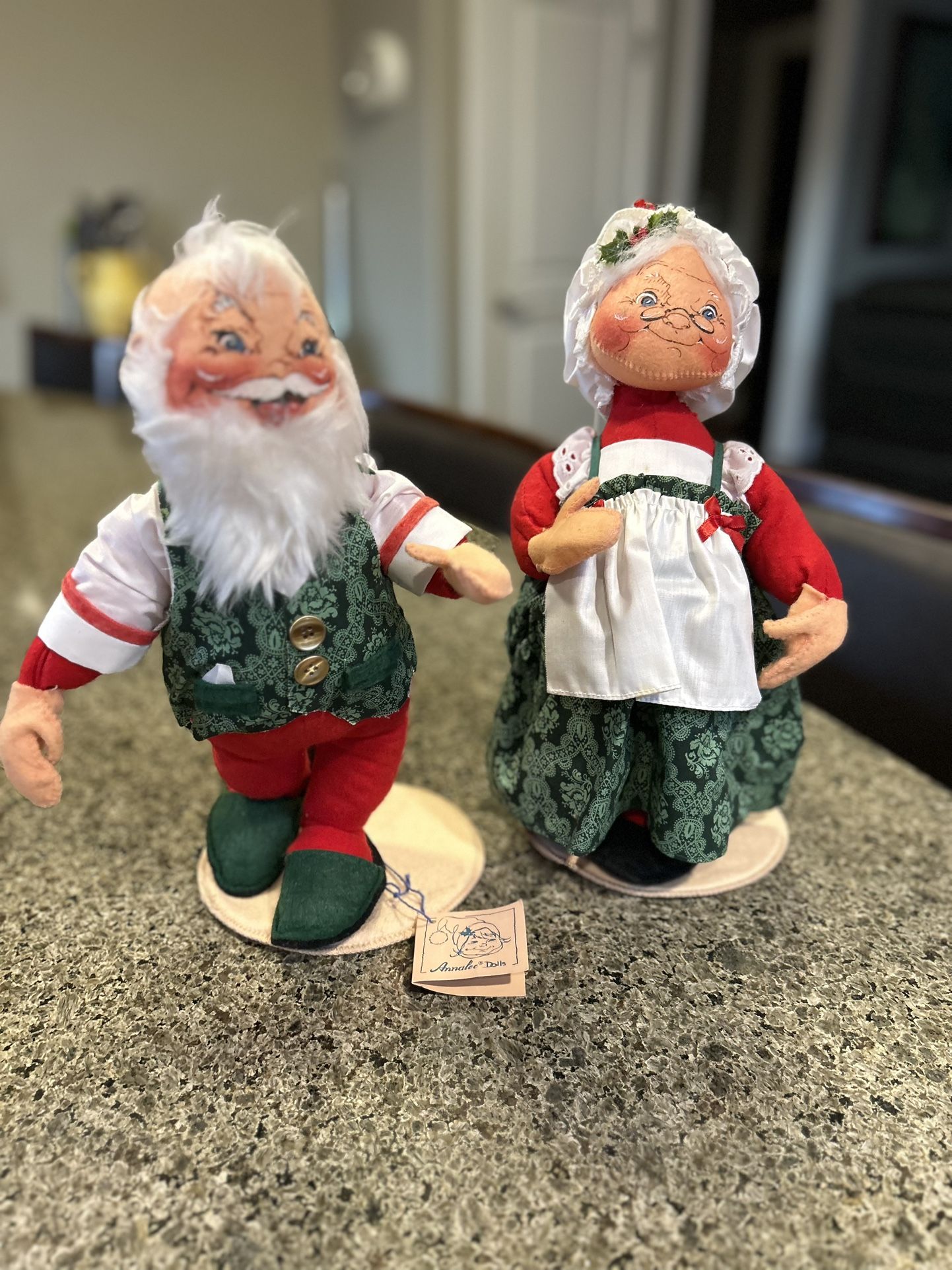 Mr. And Mrs. Santa clause