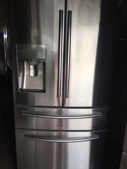 Samsung French door stainless steel refrigerator