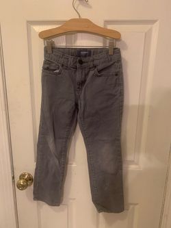 Navy Boys Gray Denim Jeans – Size 7 Regular
