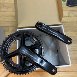 Brand new Dura Ace  crankset - 172.5mm 54/40 chainrings