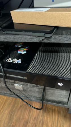Barely used  Xbox with new controllers