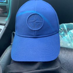Stone Island Cap. Blue. Adjustable 