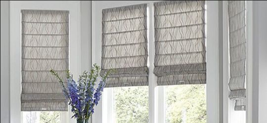 Set of 2 BRAND NEW UNOPENED Roman Shades / Window Blinds 46 7/8" x 40 3/4"