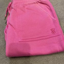 VICTORIA'S SECRET Cotton Fleece High Rise Jogger.