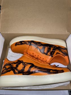 Skeleton Air Force 1 Orange