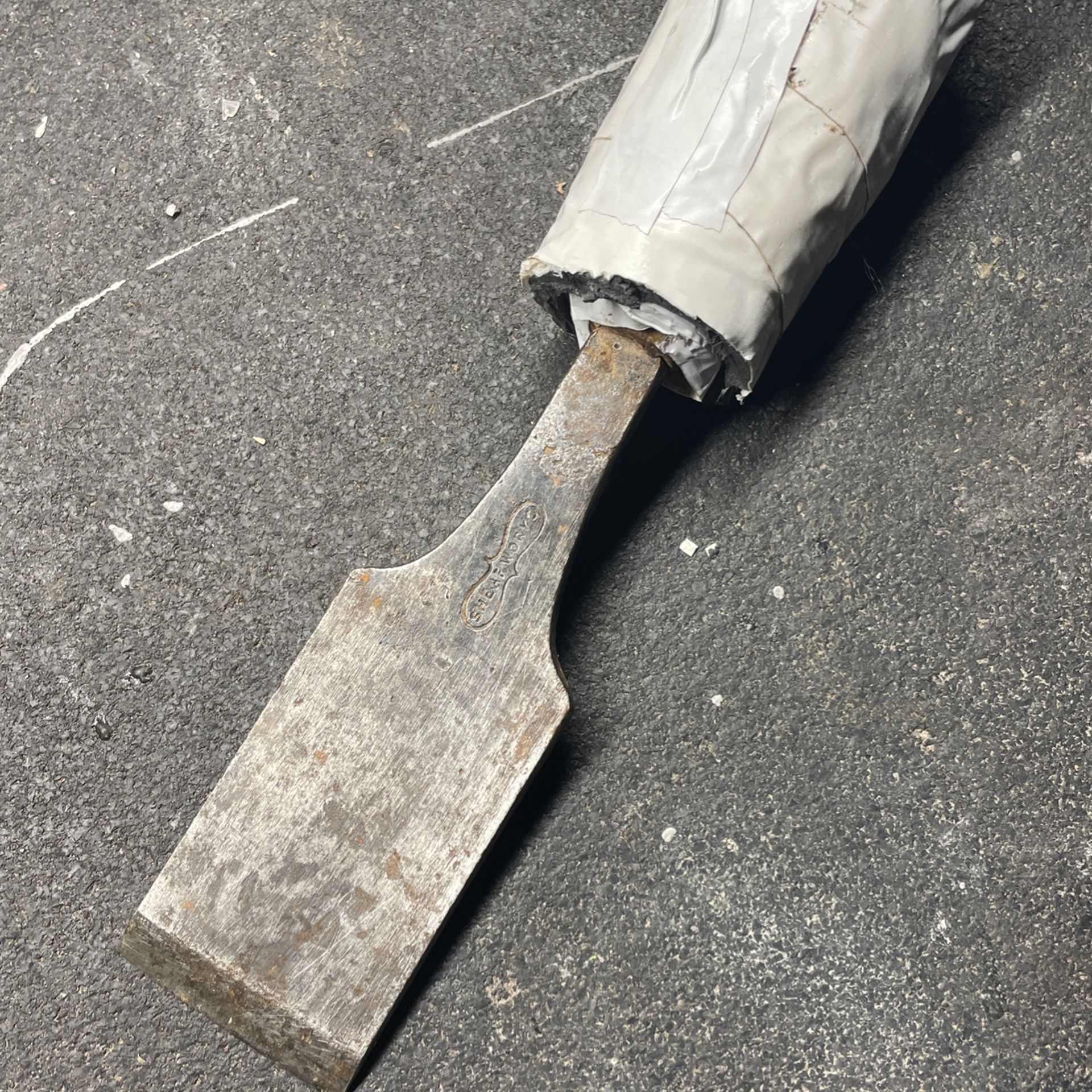 Vintage Chisel with wood handle