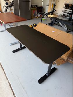Adjustable ikea desk