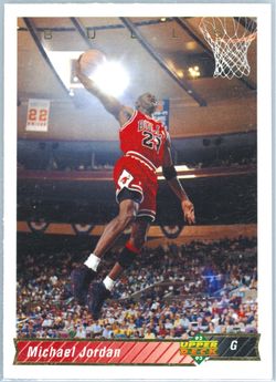 Michael Jordan 1992-93 Upper Deck Basketball Card