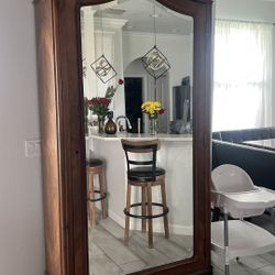 Antique Closet Mirror 