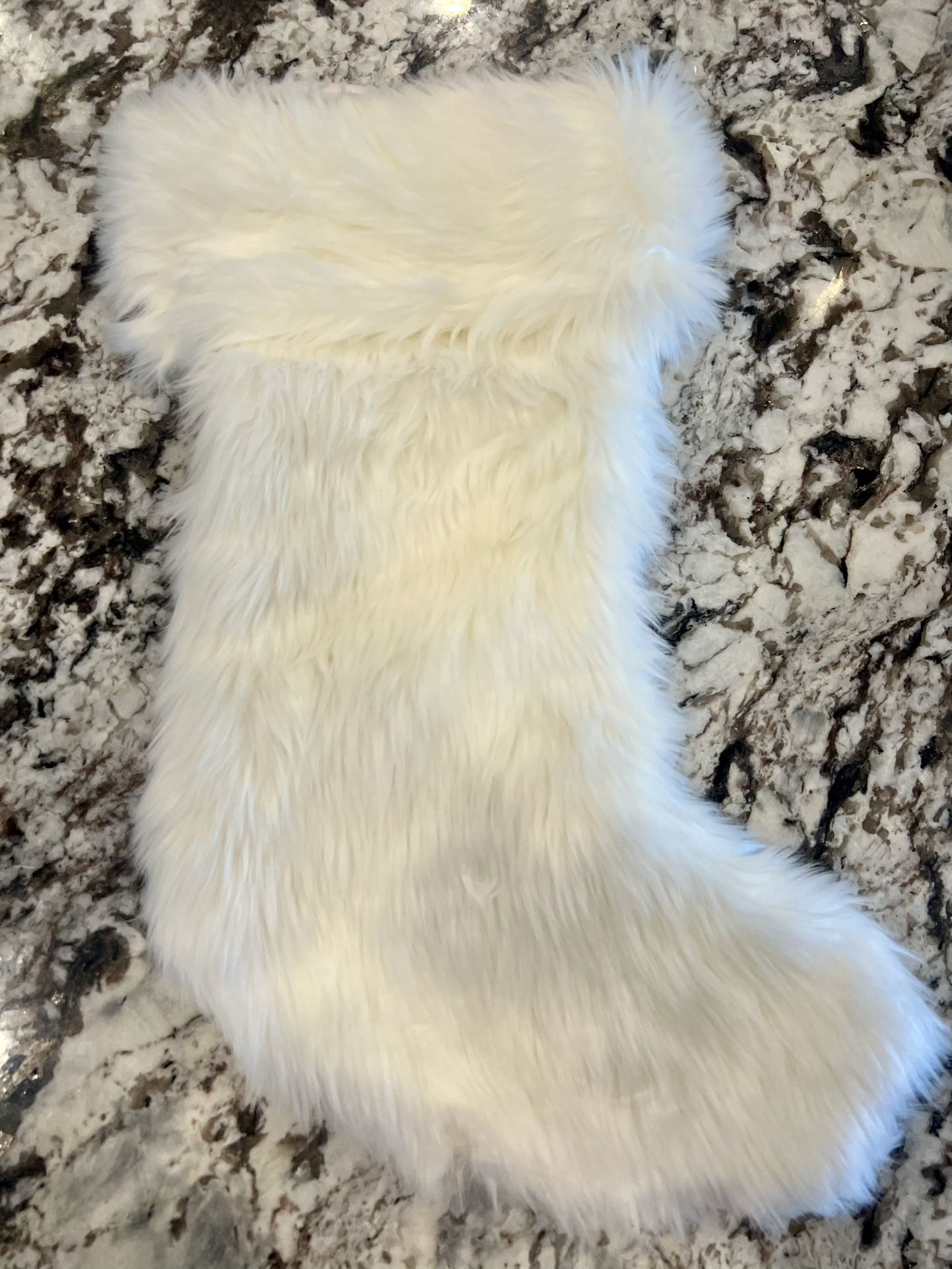 Faux Fur Stocking
