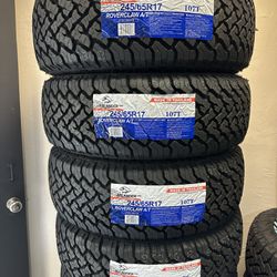 245-65-17 ATLANDER ALL-TERRAIN TIRE SETS ON SALE‼️ ALL MAJOR BRANDS AND SIZES AVAILABLE‼️