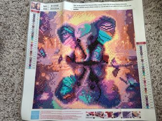Diamond Art Projects With Frame Ready To Hang At Home $15 Each