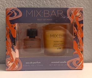 Mix bar mini perfume dabber and candle gift set