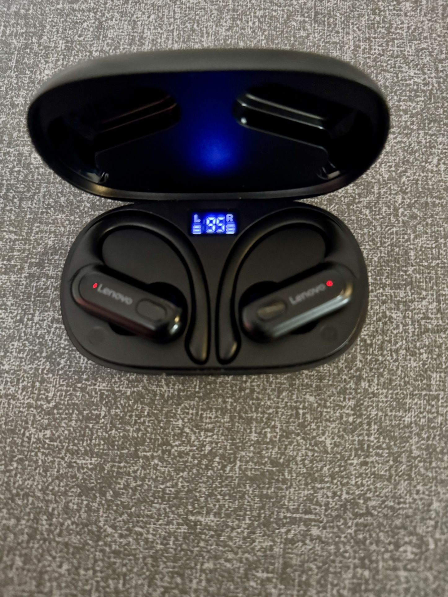 Lenovo ThinkPlus Black Wireless Earbuds