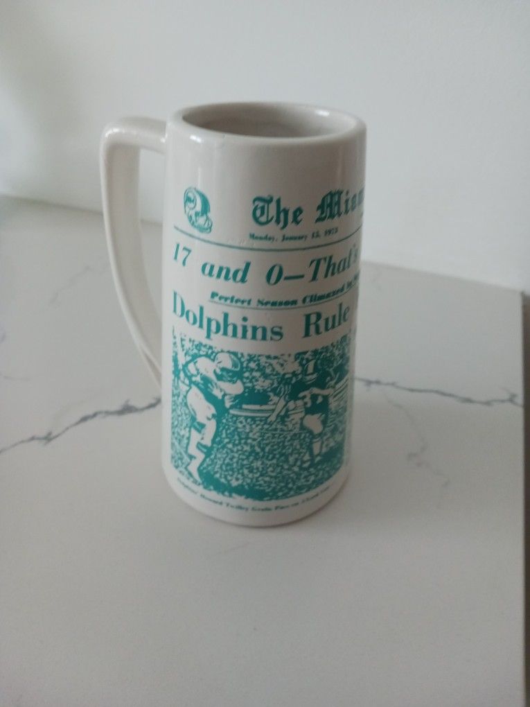 Miami Dolphins 17-0 Season Mug