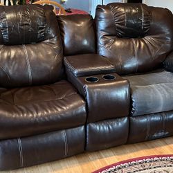 Duo Couch Set And Electric Easy Chair
