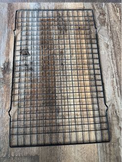 Black Wire Cooling Rack 10x16”