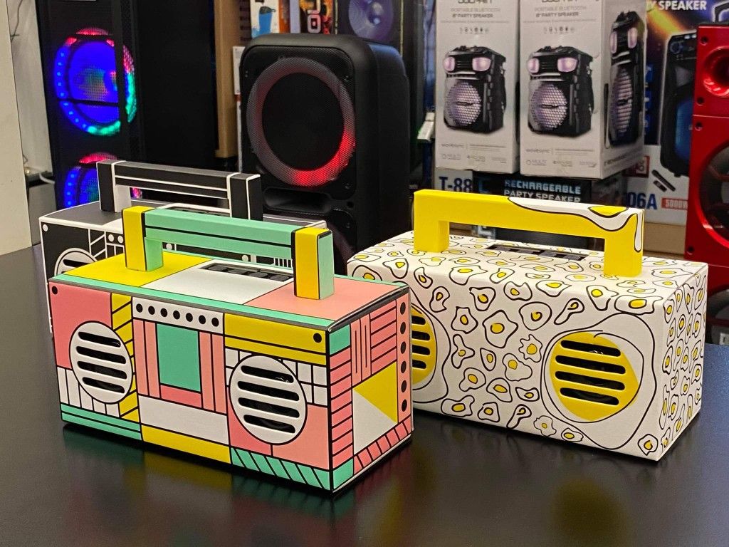 Speaker Bluetooth Inlambrico USB SD Card FM Radio Inlambrico