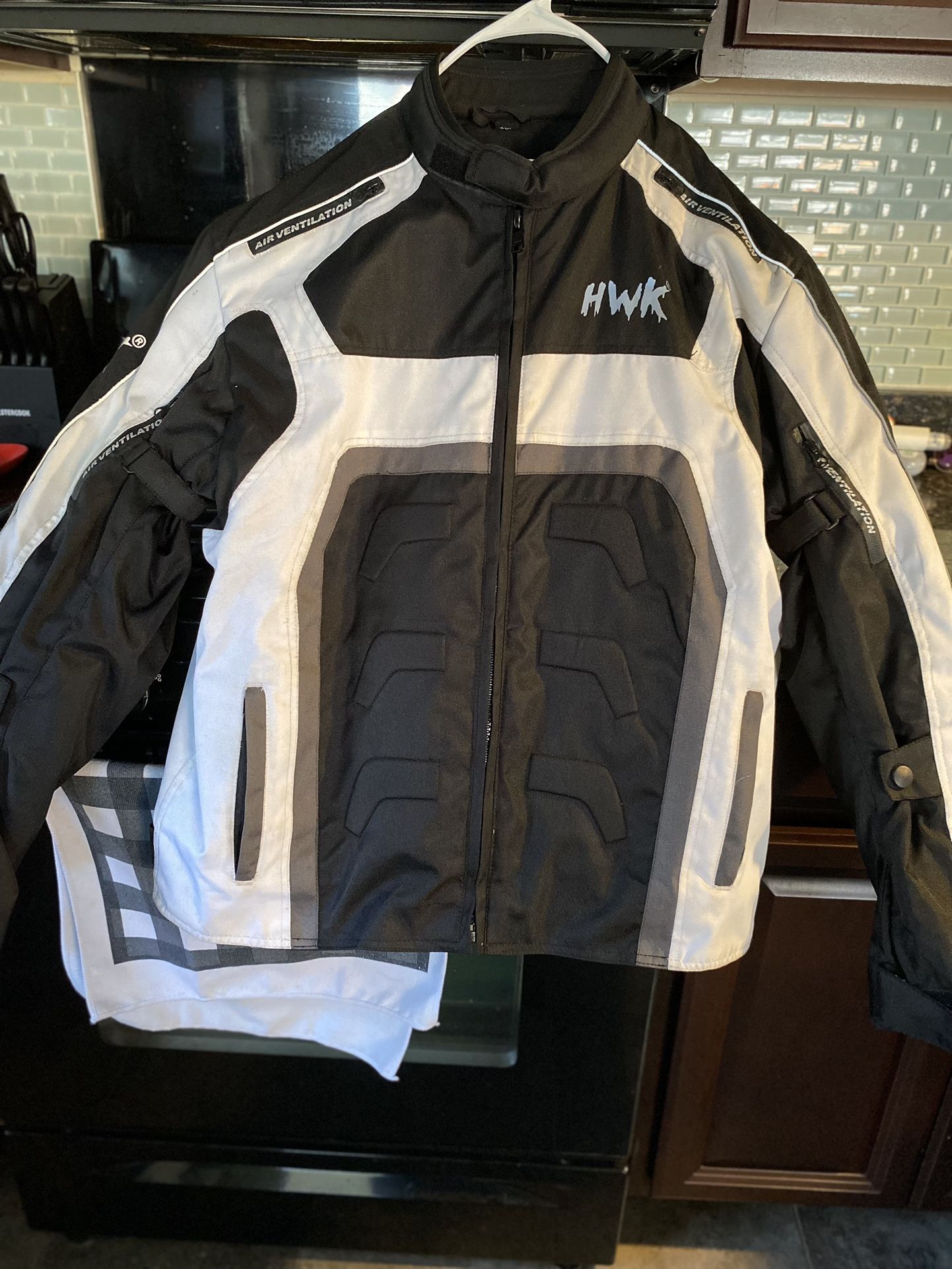 Motorcycle Jacket And helmet
