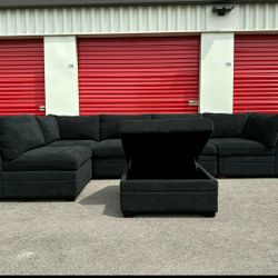 Modular Sectional Couch Sofa With Ottoman 