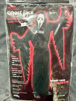 Classic Ghost Face Teen Halloween Costume