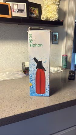 💥$15💥soda Siphon Black