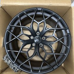4 Forged C8 Chevrolet Corvette Rims / Wheels (Aerolarri Warhawk)