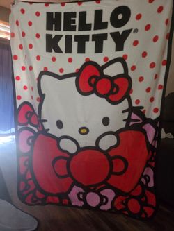 Hello kitty blanket
