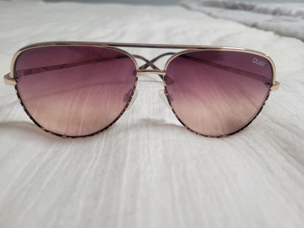 Quay Aviator Sunglasses