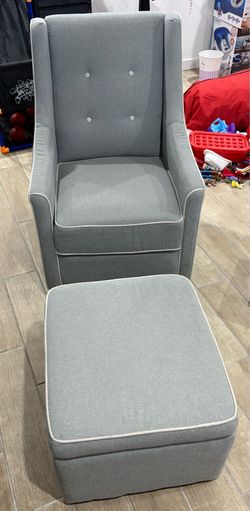 Grey Rocking Chair