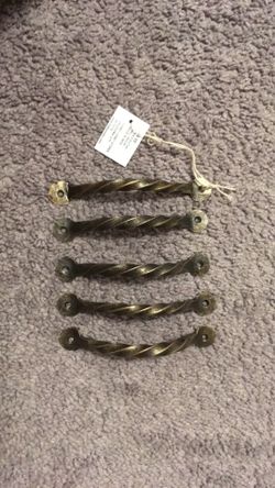 Bronze door handles