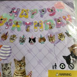 Cat Birthday Party Supplies