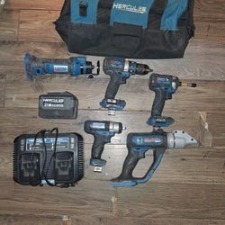 Hercules Brushless 20v Tool Kit