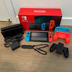 Nintendo Switch W/ Extras