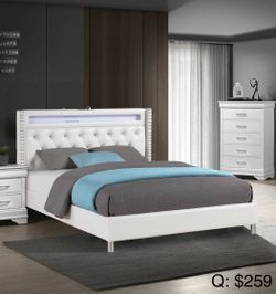 Queen bed frame