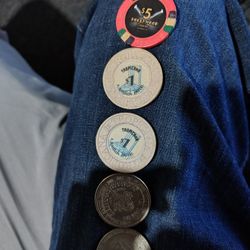 Casino Tokens .Circus Circus And Dunes Are Late 80s