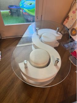 Glass table