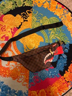 Sprayground Shark Bite Fanny Pack(Blurry)
