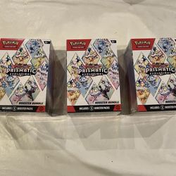 Pokemon Prismatic Evolutions Bundles