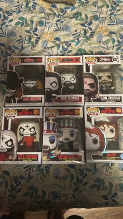 Funko Pop Rob Zombie & House of 1000 Corpses Set of 6