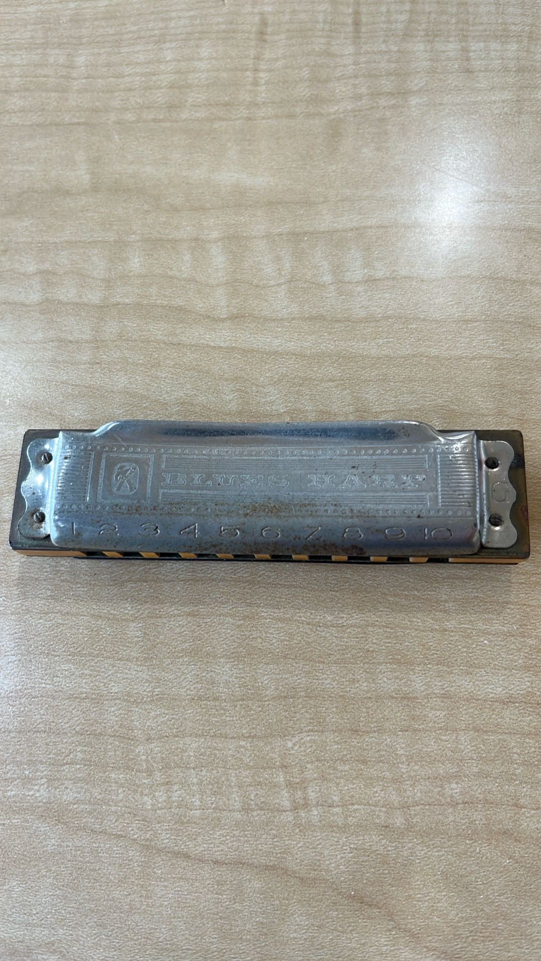 Vintage M. Hohner blues harp