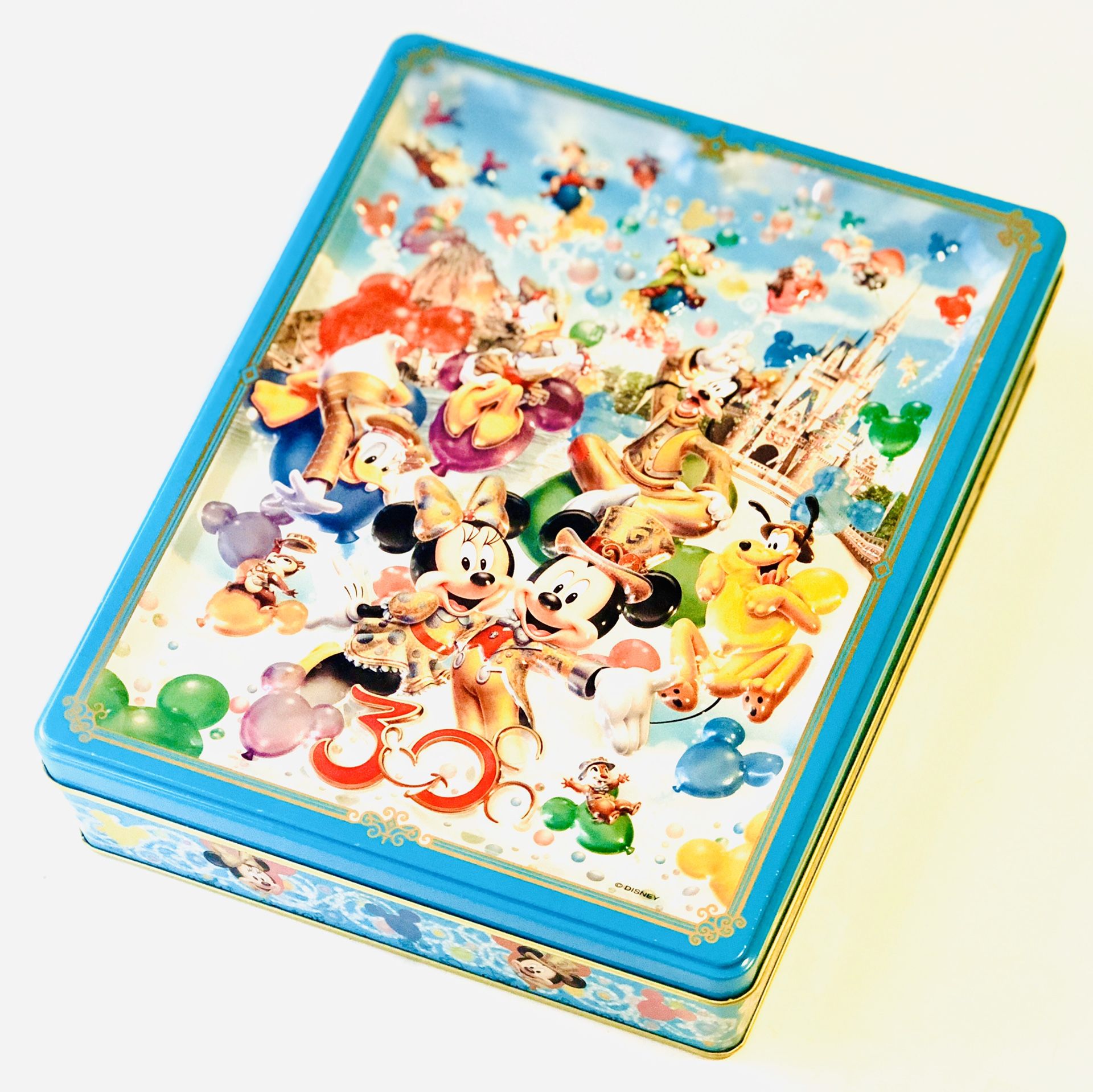 Tokyo Disney Resort 30th Anniversary Happiness Year & Tokyo Disney SEA Tin RARE!