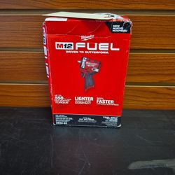 NEW Milwaukee M12 Fuel 3/8" Stubby Impact Wrench 2562-20  