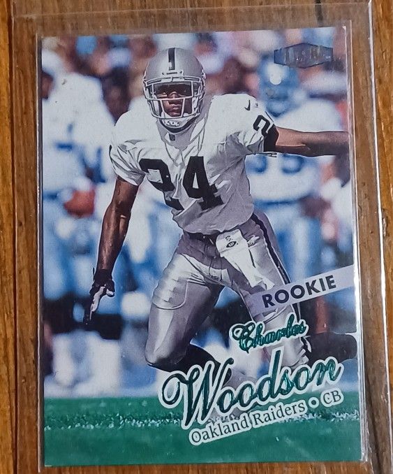 Charles Woodson Rookie Okland Raiders Michigan Wolverines 1998