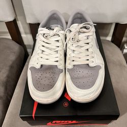 Nike Jordan 1 Low Atmosphere Gray Size 10