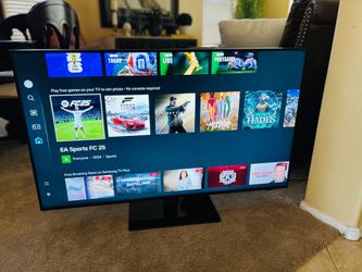 50” 4K Crystal UHD smart TV (beautiful image)2 years old Samsung