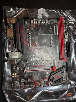 MSI B450m AM4 motherboard