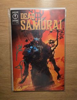 Dead Samurai #1 Double  Signed BY Dolmayan & Sinclair W/COA 